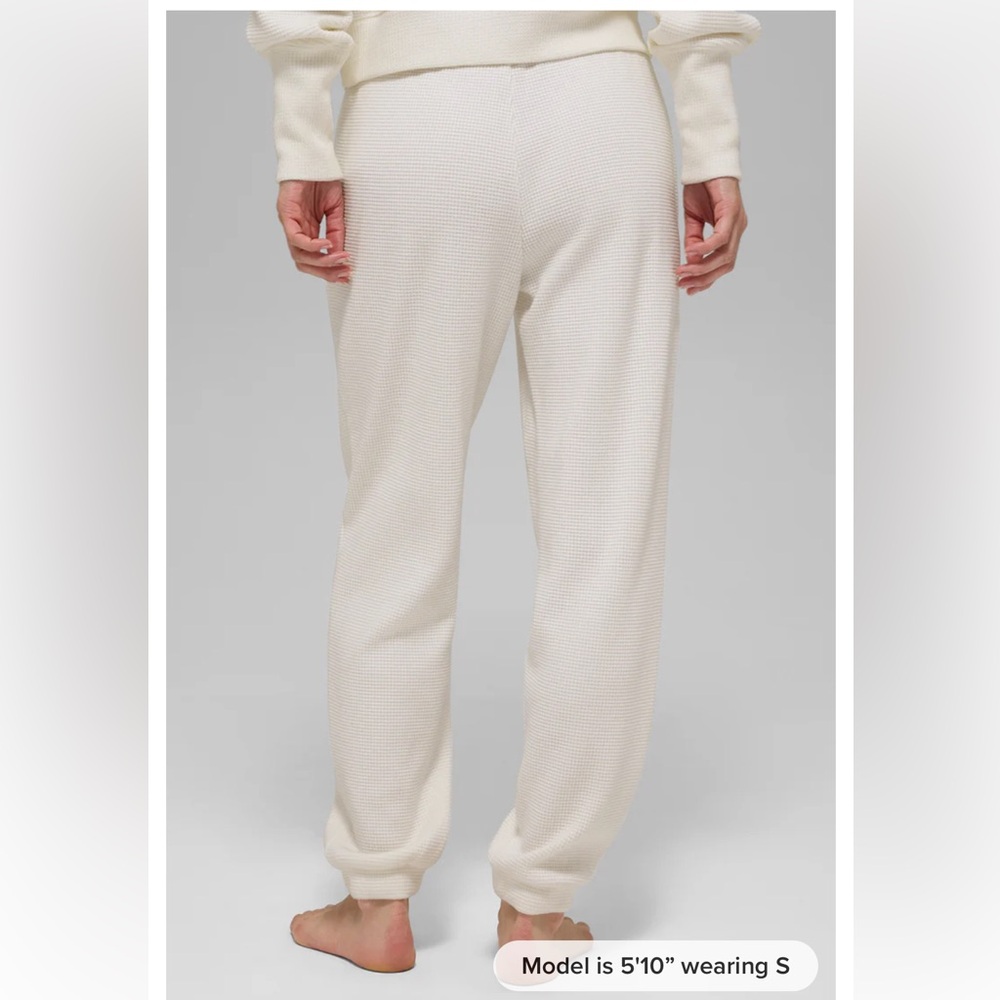 Alo Waffle Weekend Escape Joggers - Picture 2 of 7